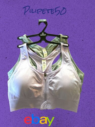90 Degree By Reflex High Performance~Full Support Sport  Bra Set-Two XL~MSRP$58