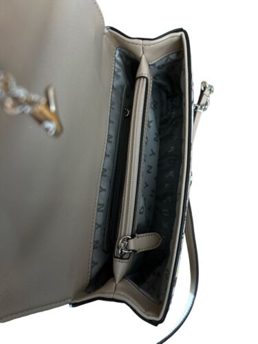 DKNY Women’s CLEO FLAP BAG  XBODY PURSE Multicolor~ GRAFFITI DESIGN~UNIQUE