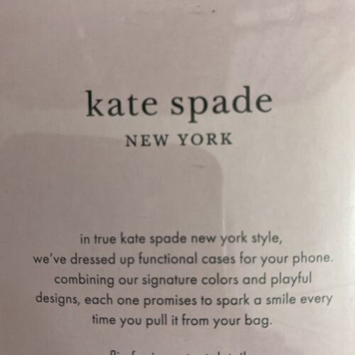 Kate Spade Phone Case For iPhone 12&13 Pro Max Floral Metallic Rhinestone Beauty