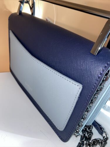 Botkier NEW YORK Lennox Small Cross Body Bag, Ink Blue Combo Retails $198 CLASSY
