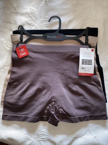 Skinnygirl Shaping Seamless Slip Shorts Size XLarge 3  pair Style SG7063￼￼ New