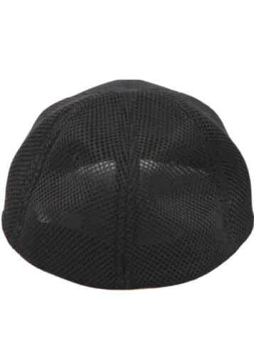 Highland Tactical USA Leather Flag Military Mesh Snap Back Cap/Hat One Size OSFM
