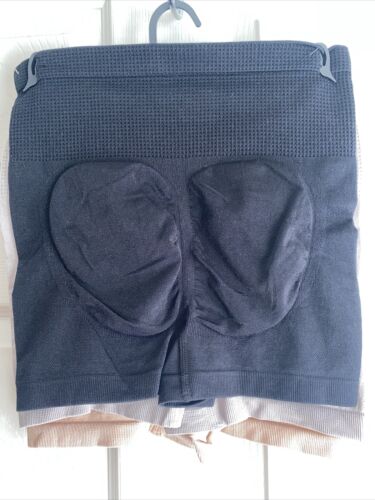 Skinnygirl Shaping Seamless Shorts Size L 3 Pairs~Style SG7016~TAMES YOUR TUMMY