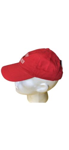 TOMMY HILFIGER CAP RED ADJUSTABLE ONE SIZE FITS MOST NICE!!!