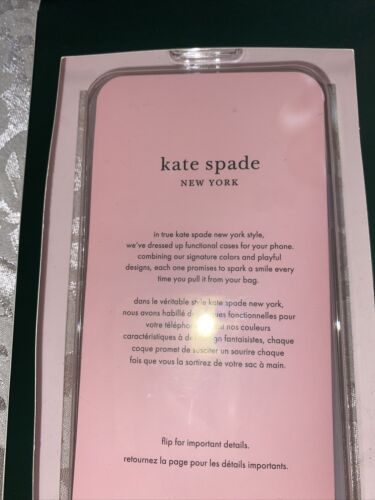 Kate Spade Phone Case Protective Hardshell Case iPhone11 Pro Max White Glitter
