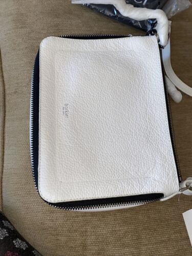 BOTKIER NEW YORK XBDY Small Leather Warren City Handbag Marshmallow (Off-white￼)
