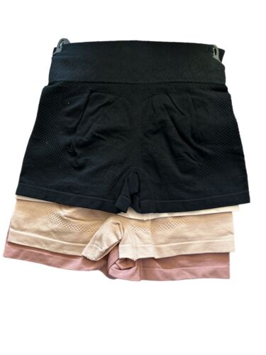 Marilyn Monroe 4 Pcs~Sz L~Shapers Seamless Shaping Shorts MM7574~GREAT FIT! WOW