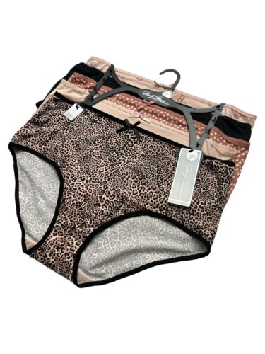Marilyn Monroe 5pc MM5112~Super Soft~Mid-Rise Panties~L ~Multicolor $42-PERFECT!