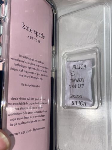 Kate Spade Protective Case~iPhone 13 Clear~Animal Print Metallic~MagSafe~UNIQUE