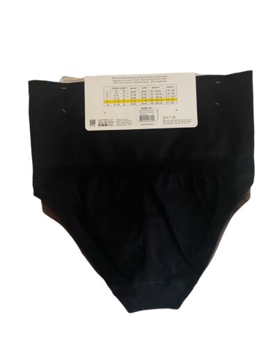 MeMoi Women’s 2 Pack Seamless Technology High Waist Shaping Briefs NEW~GREAT FIT