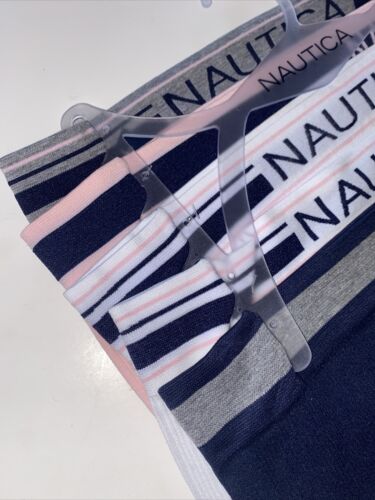 NÁUTICA ~ Women's Mid Rise NT3490~Underwear Panties Blend Material 5-Pair ~ L