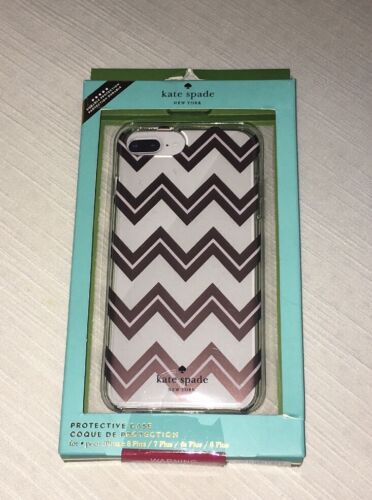 Kate Spade Phone Case iPhone 8/7/6/6s Plus Rose Gold/Pink Design