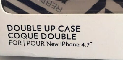 Rebecca Minkoff Phone Case Double Up Designer fits Apple iPhone 7  Ships Free