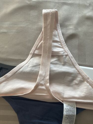Calvin Klein Thong Panties 2 pack Cotton Soft ~ Size L ~QP 18030-692~ GREAT FIT