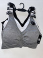 Delta Burke 3-Pack Seamless Bras Size 2X Soft Comfort Lounge Removable Pads NEW