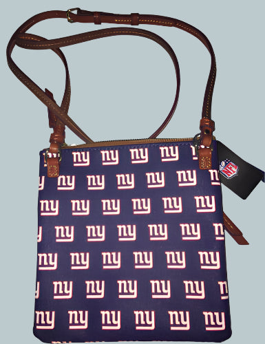 Dooney & Bourke New York Giants XBDY Purse Blue Authentic Football Team~LIMITED!