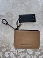 Armani Exchange Light Brown Pebble Leather Coin Purse & Key Chain Style C05550