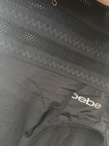 bebe Women’s 2 Pack High-Waisted Microfiber Shaping Briefs Tag Free NWT~
