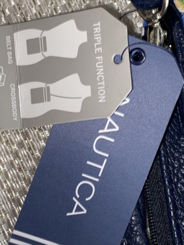 Nautica Sail Mate Phone Wallet, Wristlet, Crossbody with Blue Multi Retail $49