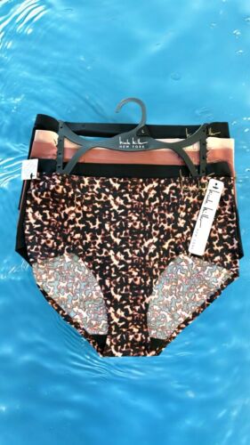 NICOLE MILLER~5 Pack FIT PANTIES~NO SHOW MID-RISE MULTICOLOR~ALL SIZES~GREAT FIT