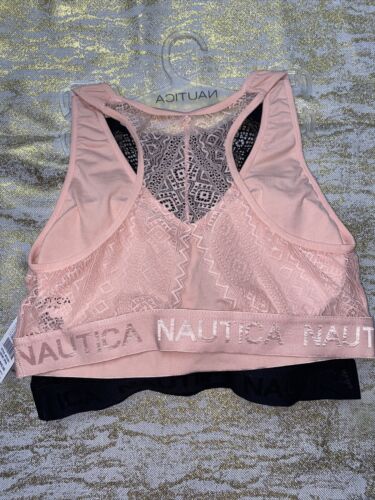 NÁUTICA 2PACK INTIMATES LACE COMFORT BRAS SIZE XLARGE RETAIL $42 BEAUTIFUL NEW