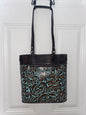 Patricia Nash Albi Tooled Turquoise Convertible Backpack  Tooled $249.00~UNIQUE