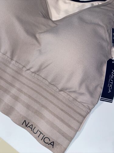 NÁUTICA 3 PACK INTIMATES LOUNGE COMFORT BRAS SIZE 1X STYLE NT8487 BEAUTIFUL!