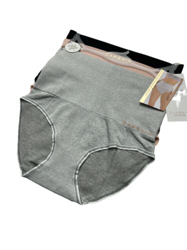 DANSKIN INTIMATES 5 Pack~Multicolor~No Show Panties Size M~ Style DS9009~UNIQUE