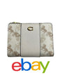 Coach~Horse & Carriage Bifold Wallet~Zip