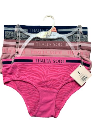 Thalia Sodi Seamless Comfort Bikini Multicolor Briefs~5 Pair~Style ❤ Size Large