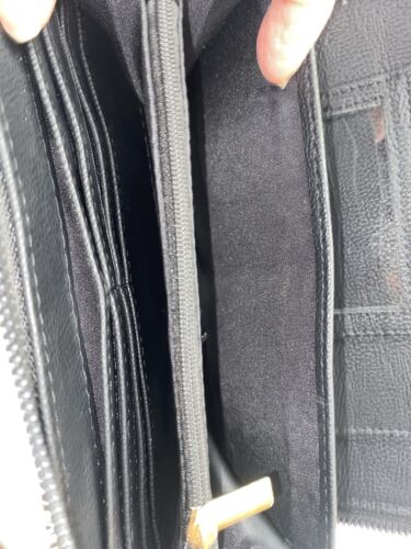 BETSEY JOHNSON Zip Around Wallet/Wristlet-PINK HEARTS EMBOSSED REAR FIND!!!