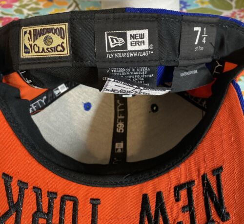 New York Knicks New Era 59FIFTY Multi-Color Men's Fitted Cap Hat - Size: 7 1/4