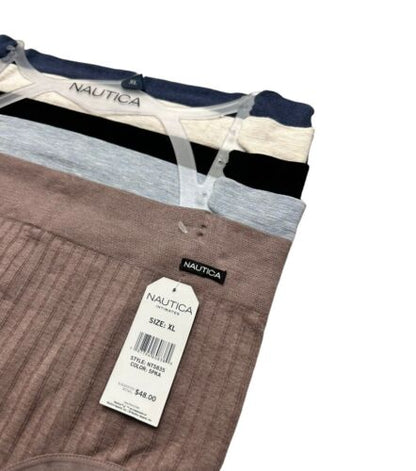 NÁUTICA ~ Women's High Waist NT5835 Underwear Panties Blend Material 5-Pair ~XL