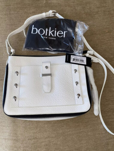 BOTKIER NEW YORK XBDY Small Leather Warren City Handbag Marshmallow (Off-white￼)