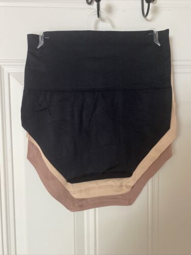 NAUTICA INTIMATES NT7106 3PKD MF SEAMLESS SHAPING BRIEF PANTIES GREAT FIT!NEW~ L