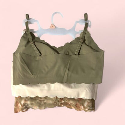 Danskin Intimates Invisible Support  BRAS,~Multicolor ~ 3-set ~ Size : L~DS6328