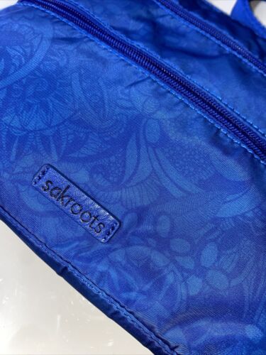 SAKROOTS Basic XBDY Style 108778 COBALT-  ART FOR A CAUSE Handbag  BEAUTIFUL !!!