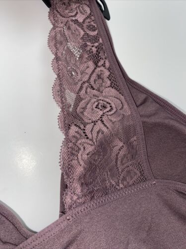 Delta Burke 3-Pack Seamless Bras Size 3X Soft Comfort Lounge Removable Pads