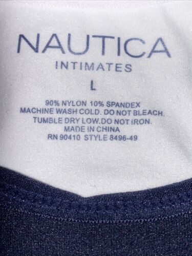NÁUTICA 3 PACK INTIMATES LOUNGE COMFORT BRAS SIZE LARGE RETAIL $54 BEAUTIFUL NEW