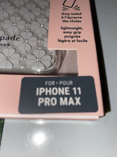 Kate Spade NY Protective Hard Shell Case for iPhone 11 Pro Max SUPER CUTE! NEW