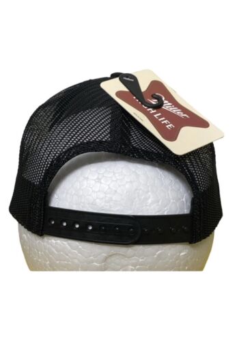 Miller High Life Cap Mad Engine SnapBack Adjustable Black Adult