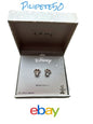Disney Minnie Mouse Bowtiful Fine Silver Plated Earrings 🆓📦~NEW IN BOX