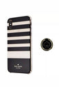 Kate Spade Phone Case +Ring Stand for iPhone XS MAX Black/White MSRP $49.99