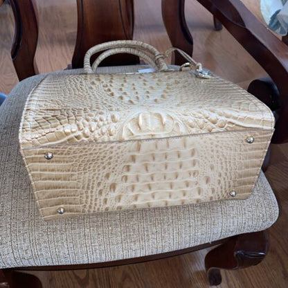 BRAHMIN Caroline Shortbread Melbourne Shoulder Bag Genuine Leather UNIQUE !!!￼