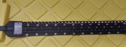Michael Kors Belt black With studs and chain Really something different!