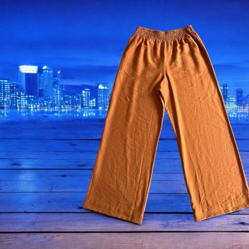 SANCTUARY Pants Women's Wide-Leg Terracotta Relaxed Size XL~