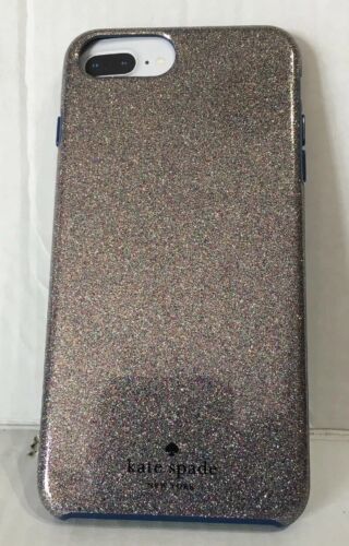 Kate Spade Phone Case Rainbow Glitter For iPhone 8 /7/6/6s Plus