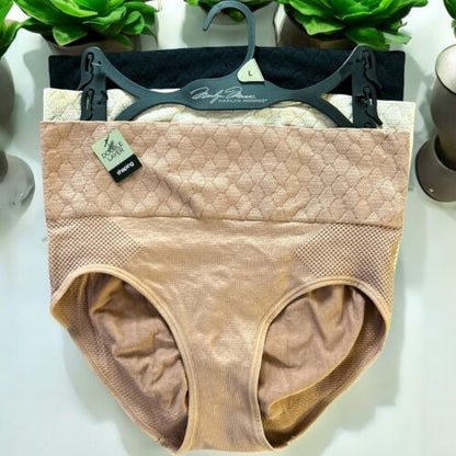 Marilyn Monroe 3 Pk BRIEFS SEAMLESS SHAPER~MULTICOLOR~ MM7217~ALL SIZES~GREAT!