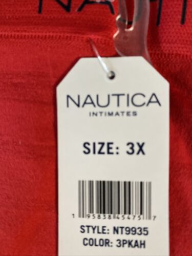 NAUTICA INTIMATES NT9935 - 3 PACK SUPER SOFT HIGH WAIST BRIEF PANTIES GREAT FIT!