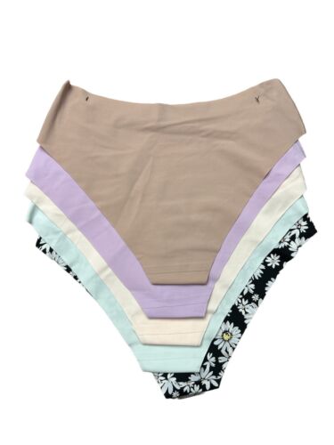 STEVE MADDEN Women’s Panties Sz. L~5 Pkg Cheeky Hipster Multicolor~SM21076~SEXY